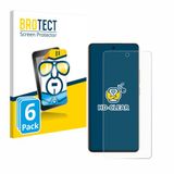 BROTECT Screenprotector voor realme 16 - Folie Beschermfolie transparant 6 Stuks