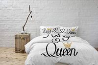 Italian Bed Linen Dekbedovertrek Set met digitale print, Shine 14, 2 plaatsen