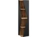 Vicco Benno Badkamerkast – 31.6 x 70.5 cm met 4 legplanken Antraciet