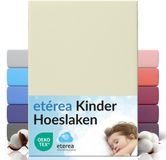 etérea Jersey Hoeslaken 80x160 - 80x180 cm Oekotex Made in Green - 100% katoen - Natuur