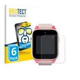 BROTECT - Screenprotector voor TCL Movetime Kids Watch MT46 - Folie Beschermfolie transparant 6 Stuks