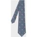 Paul Smith Cravate Popcorn Bleu Clair Homme