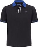 Jan Vanderstorm heren Poloshirt - 72/74 - zwart - Plus Size
