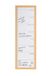 Bi-Office MM02418230 Weekplanner met notitiebord, MDF frame gelakt staal, 60 x 20 cm groot, eiken