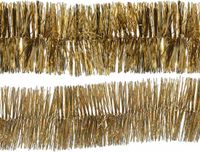 Kaemingk B.V. Decoris guirlande décorative 2x pièces - or - plastique - 270 cm