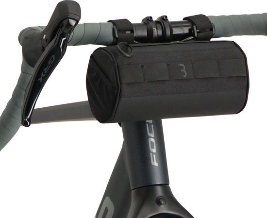 BBB Cycling BarrelPack Stuurtas M - Zwart - 1.5L - Waterdicht - Afneembaar