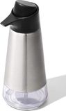 OXO Easy Press roestvrijstalen zeepdispenser