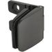 Siso OBSESSION Charnière de porte en verre Laiton pour épaisseur de verre de 8-10 mm Noir mat
