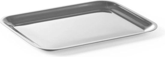 Hendi Serveerschaaltje - Roestvast Staal - 205x155 mm