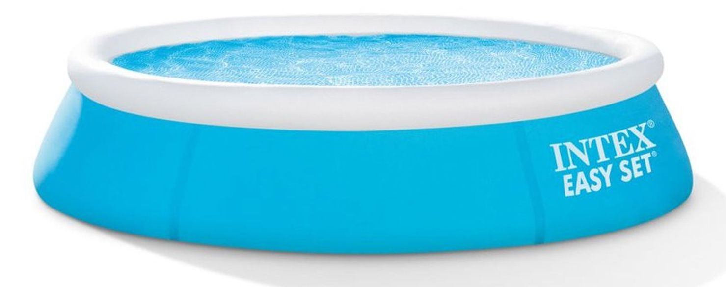Intex Easy Set Opblaaszwembad - Ø 183 cm - Blauw/Wit
