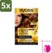 SYOSS Oleo Intense 6-78 Cuivreblond Coloration Cheveux - 5 Pièces