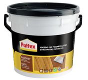 Pattex Parket, Pasteuze lijm voor het leggen van alle houten vloeren, parket, mozaïek, houten latten, emmer 5 kg