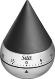 Silit Kookwekker Swing RVS Zilver/Zwart