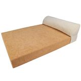 Nobby 61906 comfortmat vierkant Bevis bruin L x B x H: 75 x 55 x 8 cm