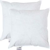 Homescapes Kussenvullingen Set van 2 - 45x45 cm - Eendenveren Binnenkussens