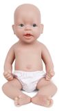 Poupée en silicone, 36 cm, modèle réaliste, pour filles