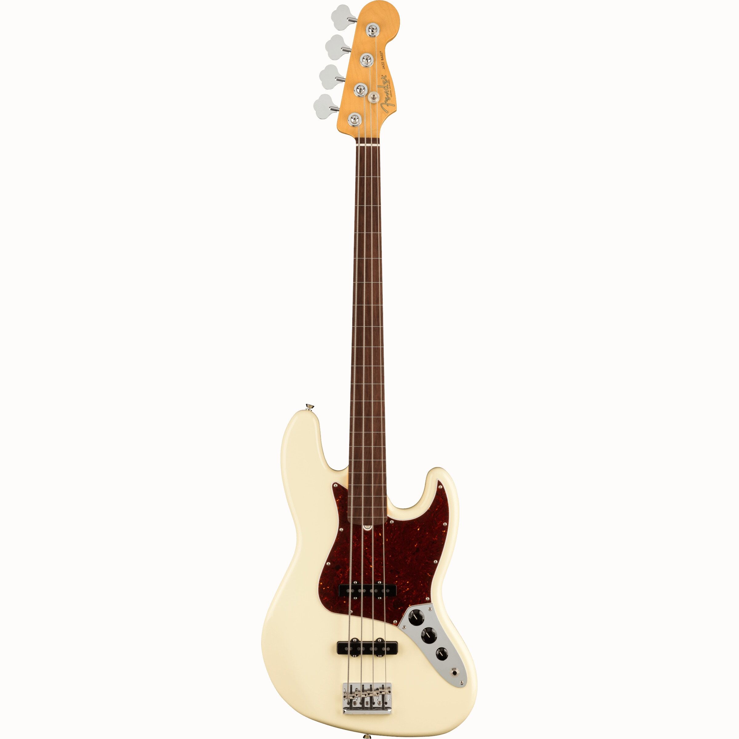 Fender American Professional II Jazz Bass FL Olympic White RW