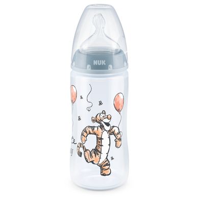 NUK First Choice+ Winnie the Pooh Baby Bottle - 300ml - Blue