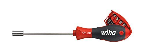 Wiha Schroevendraaier met bitset magazijn magnetische bithouder TORX® met 8 bits, 1/4\" (32902)