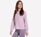 Skechers SKECHLUXE ELEVATE CREWNECK Dames Trui - Lichtpaars