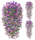 Solidchoice - Fleurs artificielles à suspendre avec eucalyptus, pour extérieur, 2 pièces