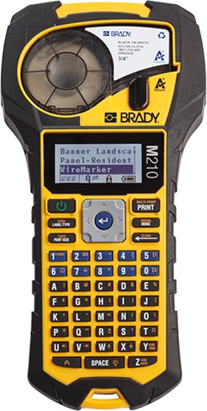 Brady M210 Label Printer - Direct Thermal - ABC Keyboard