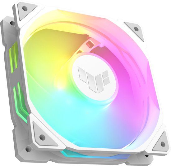 ASUS TUF Gaming TR120 ARGB Reverse White Case Fan - 4711387543474