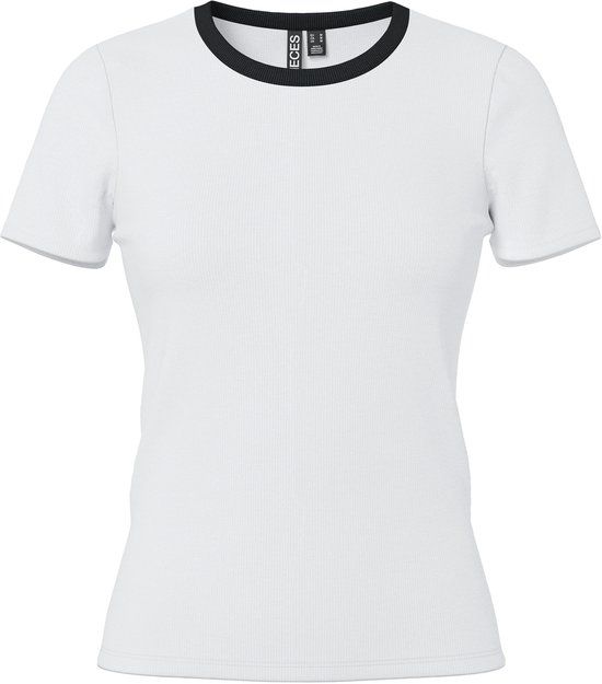 Pieces T-shirt PCMAY GERIBD Bright White XL