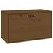 VidaXL Wandkast 60x30x35 cm massief grenenhout honingbruin
