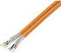 Tru Components TC-13577072 Netwerkkabel CAT 7a S/FTP 4 x 2 x 0.27 mm² + 4 x 2 x 0.27 mm² Oranje 50 m