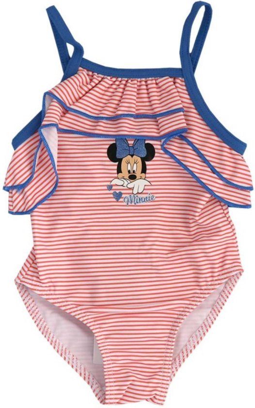 Disney Minnie Mouse Baby Badpak - Rood - Maat 86 (24 maanden)
