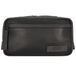 JOST Leren Toilettas Stockholm Washbag Black Zwart