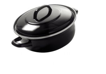 BK Fortalit Braadpan - 24 cm - Zwart