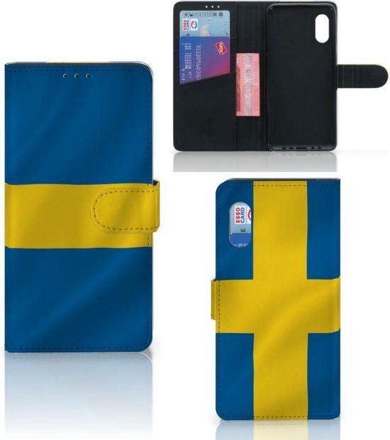 Flipcase Samsung Galaxy Xcover Pro - Zweden Voetbal - Book Case - Kunstleer