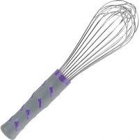 Couteau de chef Garde - 26 cm - Acier inoxydable - Poignée en plastique antidérapante - 11 fils