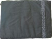 Samarali Zabuton Meditatiemat 90 x 70 x 5 cm – 100% GOTS-gecertificeerd Biologisch Katoen • Vulling van Gerecyclede Wol • Comfortabele Onderlegger voor Yoga & Meditatie