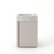 Saniclass Chaci Toiletmeubelset - 40x65cm - 1 deur - 1 kraangat - rechts - fontein natuursteen marmer - mat cotton (beige)