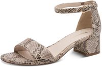Tamaris Dames Platte Sandalen Bont Dierenprint Gesp Lente/Zomer 2026