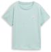 Tom Tailor T-shirt met borduursel - Blue Haze - Maat XS