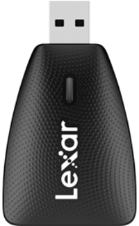 Lexar Multi-Card 2-in-1 USB 3.1 Reader - Black