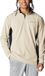 Columbia Klamath Range™ II Half Zip Fleecetrui Heren XXL Ancient Fossil/Black