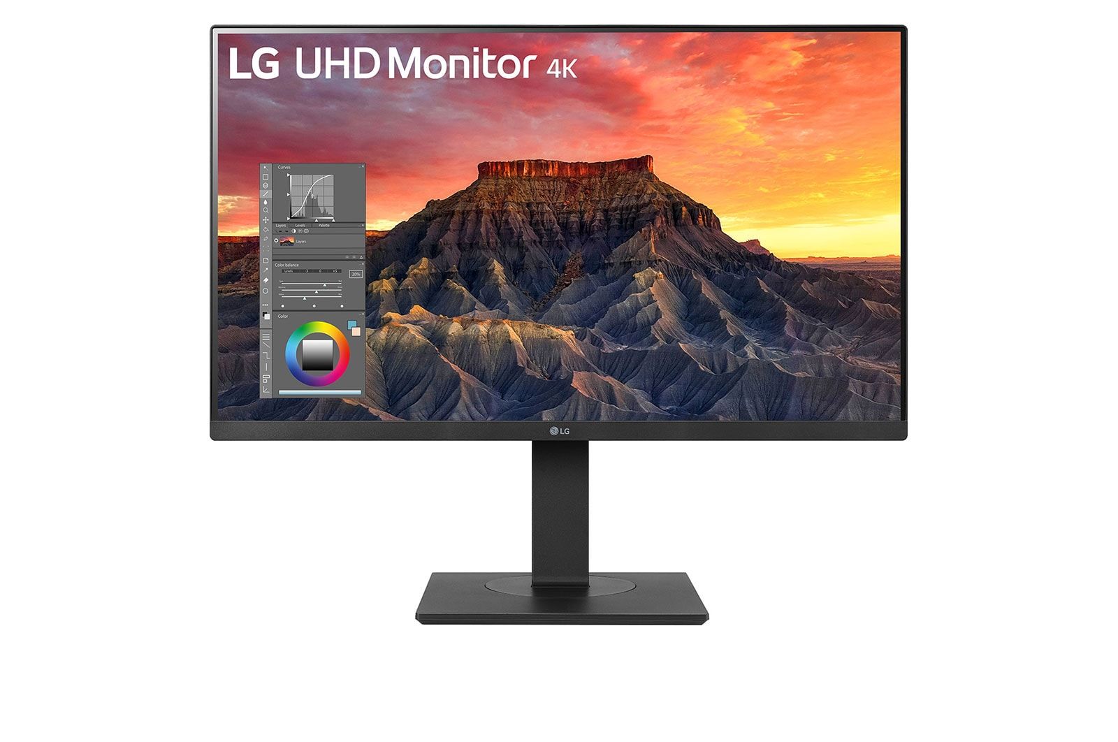 LG 27BQ65UB 27" 4K Ultra HD LED Monitor - Black
