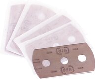 Scanpart Mesjes voor RVS glazen kookplaat schraper - 5 stuks