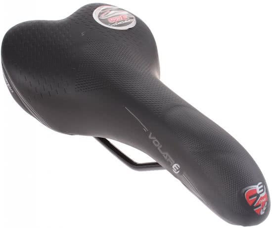 Selle Bassano Zadel Volare Unisex Zwart