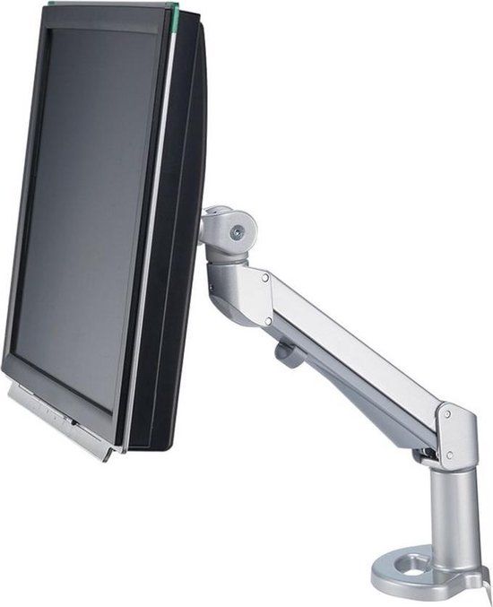 Roline premium bureaubeugel voor monitoren tot 27 inch / interactief / zilver