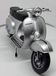 New Ray Vespa 125 ETS (A-Blue, B-zilver)