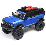 Axial RC Truck 1/24 SCX24 2021 Ford Bronco 4WD Truck Brushed RTR (Alles is inbegrepen), Blauw, AXI0006T3