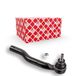 febi bilstein 30530 spoorstangeindstuk met borgmoer, 1 stuk | Compatibel met: NISSAN MICRA C+C III, MICRA III, NOTE