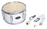 GEWA Marsdrum, marsdrum 12x7", wit houten ketel, incl. draagriem en hamer