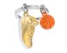 METALMORPHOSE - Sleutelhanger metaal 3D basketbal